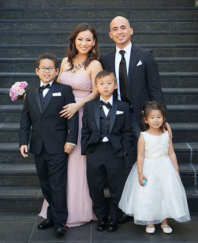 Jan & Tey Garcia and Family